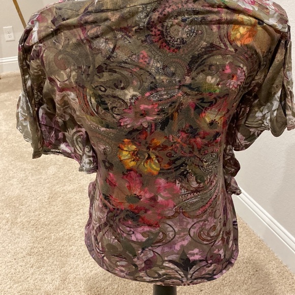 Cache blouse - Picture 3 of 4